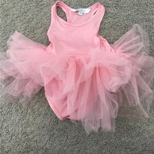 I Love Plum Pink Tutu Dress